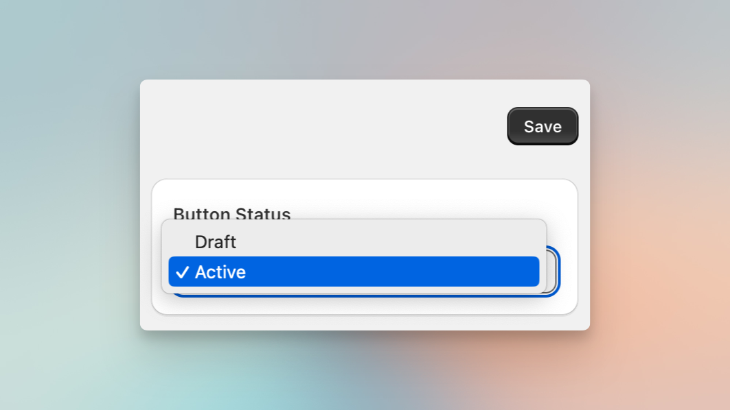 Creating an admin button in Shopify admin