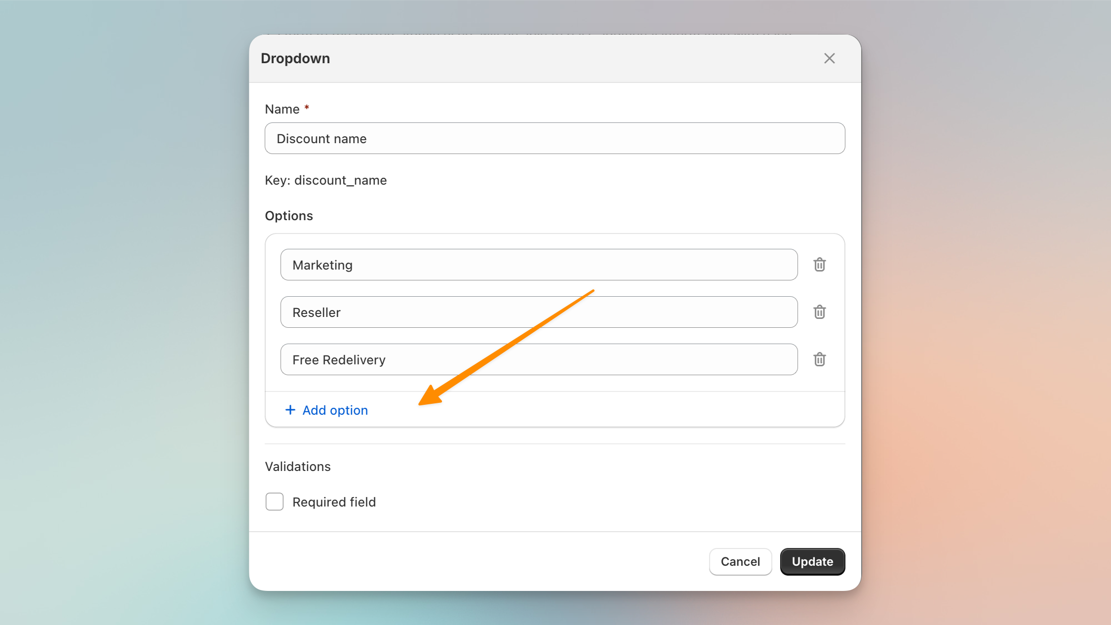 Creating a draft order from an existing order in Shopify admin